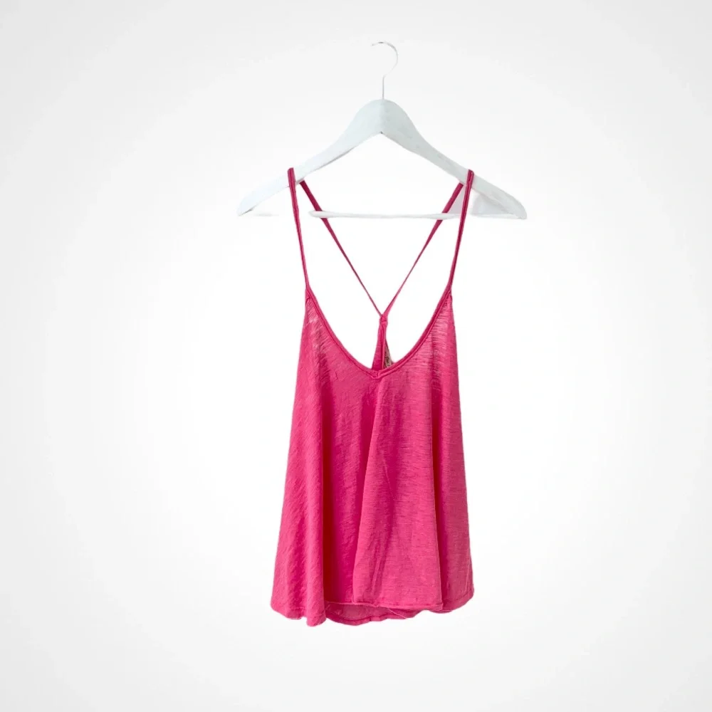 🌸New🌸 Free People Oversized Hot Pink Top S NWT